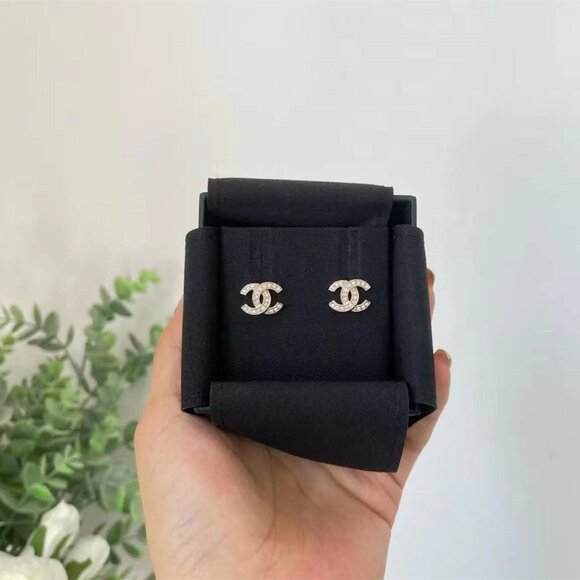 🎉🎉Chanel silver double c earrings🎉🎉 - Picture 5 of 5